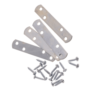 Uniao Bemfixa Chata 80Mm C/ Parafuso Cartela