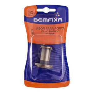 Visor Bemfixa P/ Portas De 2542 Mm Espessura Latao 200º Ouro Velho