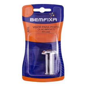 Visor Bemfixa P/ Portas De 3550 Mm Espessura Zamak 200º Cromado