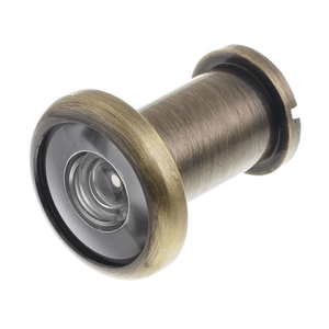 Visor Bemfixa P/ Portas De 2542 Mm Espessura Zamak 180º Ouro Velho