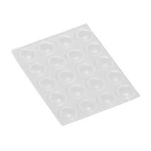 Protetor Adesivo Bemfixa Eva Transparente Redondo 8 Mm