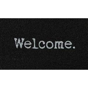 Tapete Capacho Kapazi 40cmx75cm Welcome Maq De Escrever