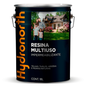Resina Hydronorth Multiuso Solvente Ceramica Telha Balde 18L