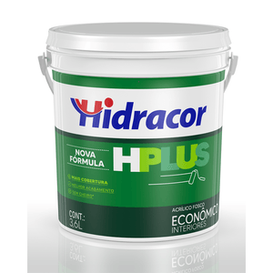 Tinta Imobiliária Hidracor Acrílica Hplus Pêssego 3,6l