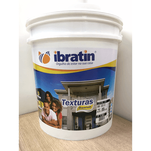 Textura Acrílica Premium Granelli Burgos Cheio 25KG - Ibratin