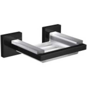 Saboneteira De Parede Deca Clean Black Noir