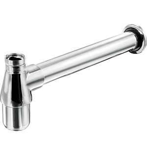 Sifão Tanque Regulável 1.1 4x1.1 com Tubo Saída 20cm Cromado Esteves