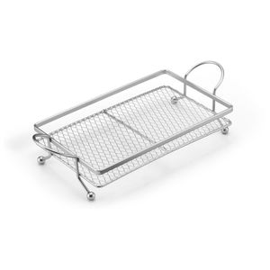 Bandeja Bancada Arthi 37X18 Cromo Fosco
