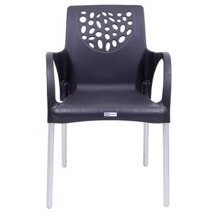 Poltrona Deluxe Preta - Forte Plástico
