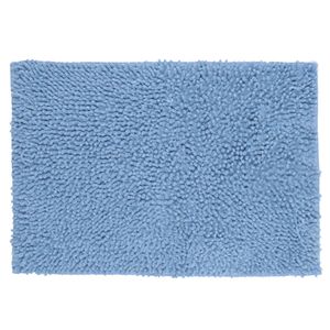 Tapete para Banheiro Hasiera Macio Bolinha 40 X 60 CM Azul