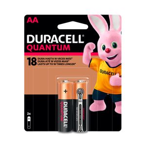 Pilha Alcalina Duracell Quantum AA 2BC 2 Unidades