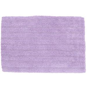 Tapete para Banheiro Hasiera Listrado 40 X 60 CM Roxo