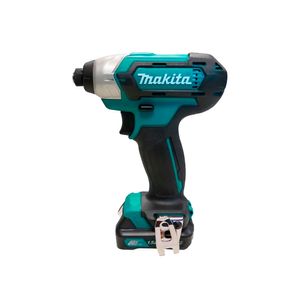 Parafusadeira de Impacto 1/4" 3500IPM 1500RPM Azul 12V - TD110DWYE - Makita