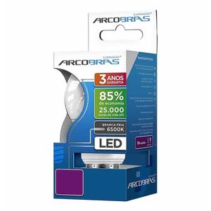 Lâmpada LED Arcobras Bulbo 7W 6500K