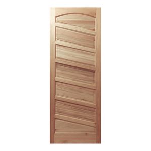 Porta Arliz 210X0,70 Cedro com Miolo Pinus P37