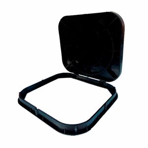TAMPAO ODEM COM ARO T.33 46x42 ARTICULADO PRETO
