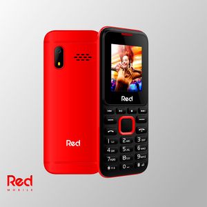 Celular Red Mobile Fit Music II M011G Preto / Vermelho Dual Sim Bivolt