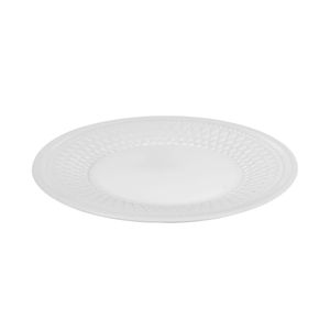 Prato Raso Luminarc Alizee Perle Branco 28 CM