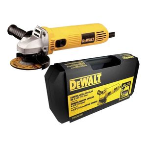 Esmerilhadeira com Maleta e 5 Discos 115MM 4.1/2" 12000RPM 700W 220V - DWE4010K-BR - Dewalt