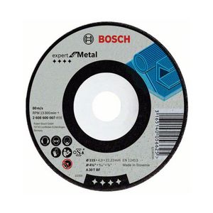Disco para Desbaste Bosch A30 RBF 4,1/2 115 MM Inox