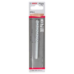 Broca para Concreto e Pedra CYL-1 Impact 6MM - 2608590074 - Bosch