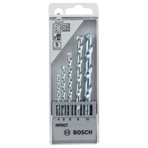 Jogo de Brocas para Concreto CYL-1 com 5 Peças - 2608590090 - Bosch