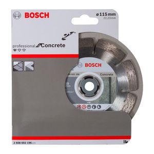 Disco de Corte Diamantado para Concreto Standard 115x22,23x1,6x10MM - 2608602196 - Bosch