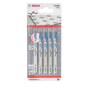 Lâmina de Serra Tico Tico para Metal Basic T118A - 2608668145 - Bosch
