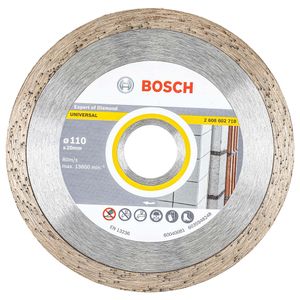 Disco de Corte Diamantado Liso Universal Expert 110x20x8MM - 2608602718 - Bosch