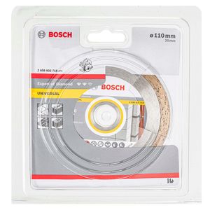 Disco de Corte Diamantado Liso Universal Expert 110x20x8MM - 2608602718 - Bosch