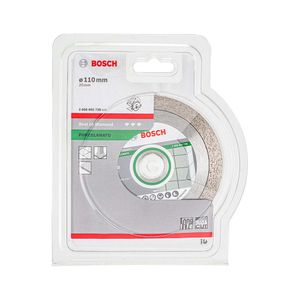 Disco de Corte Diamantado Liso para Porcelanato Best 110x20x1,6x10MM - 2608602728 - Bosch