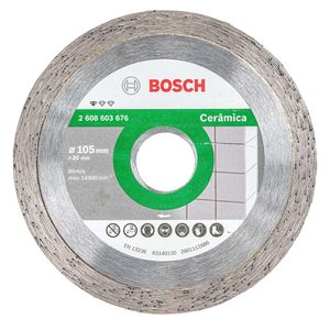Disco de Corte Diamantado Liso para Cerâmica Standard 105x20MM - 2608603676 - Bosch
