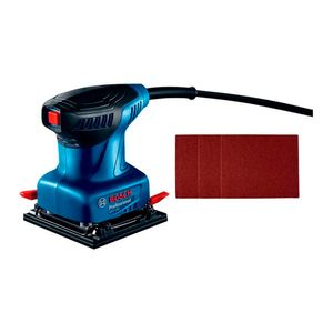 Lixadeira Orbital de Palma com 3 lixas 5MM 1/5" 28000OPM 220W Azul 220V - GSS 140 - Bosch