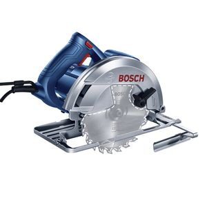 Serra Circular com 1 Disco 1 Guia e Bolsa 184MM 7.1/4" 6000RPM 1500W Azul 220V - GKS150 - Bosch