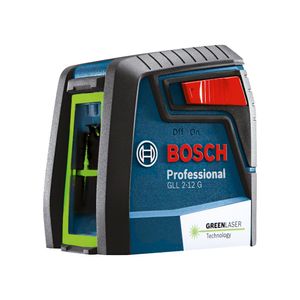 Nível a Laser de Linhas Cruzadas Verde GLL 2-12 12M - 0601063VD0 - Bosch