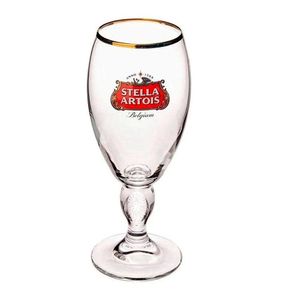 Taça de Vidro para Cerveja Relevo Stella Artois 320ML - Globimport