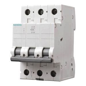 Disjuntor Siemens Tripolar Curva C 50A 220V