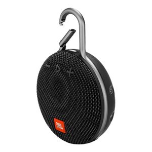 Caixa De Som à Prova D´água com Bluetooth Clip 3 Preto 3.3W - JBLCLIP3BLK - JBL
