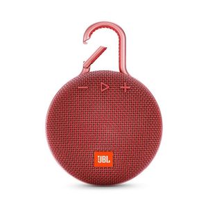 Caixa De Som à Prova D´água com Bluetooth Clip 3 Vermelho 3.3W - JBLCLIP3RED - JBL