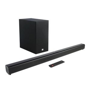 Soundbar com Bluetooth e Subwoofer sem Fio 2.1 Canais Cinema SB160 Preto 110W - JBLSB160BLKBR - JBL