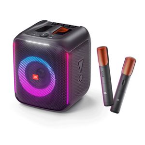 Caixa De Som Partybox Encore2 Mic 5.1 com Bluetooth e Led 100W Preto - JBLPBENCORE2MICBR - JBL
