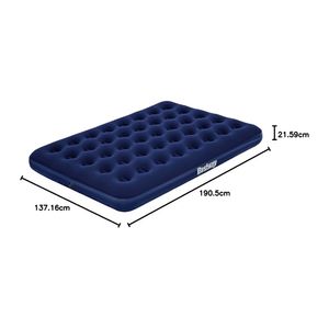 Colchão Inflável Casal 1,91x1,37cm Double Flocked Bestway