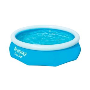 Piscina Inflável Redonda Fast Selt Azul 3800L - Bestway