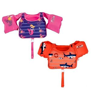 Boia Colete Infantil com Braçadeiras Amigos Aquáticos - 32174 - Besway