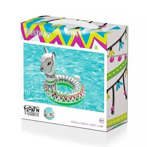 Boia Inflável Bestway Circular Alpaca 1,13X 1,09 M 36158