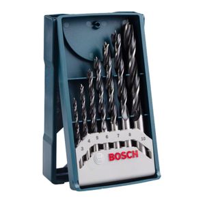 Jogo de Brocas para Madeira com 7 Peças Mini X-Line 3-10MM - 2607017505 - Bosch