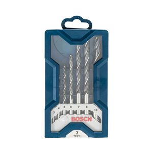 Jogo de Brocas para Madeira com 7 Peças Mini X-Line 3-10MM - 2607017505 - Bosch