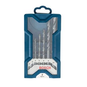 Jogo de Brocas para Metal com 7 Peças Mini X-Line 2-10MM - 2607017508 - Bosch