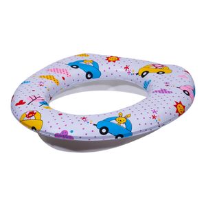 Assento Sanitário Infantil Redutor Almofadado Macio Estampado - RYx401 - Hasiera