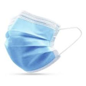 Máscara de Proteção Tripla DR de Souza Descartável 20 Unidades Azul